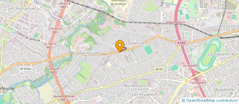 localisation de l'entreprise LAUFRANC à TOULOUSE