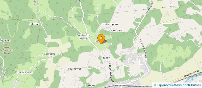 localisation de l'entreprise LAUFRE  LALINDE