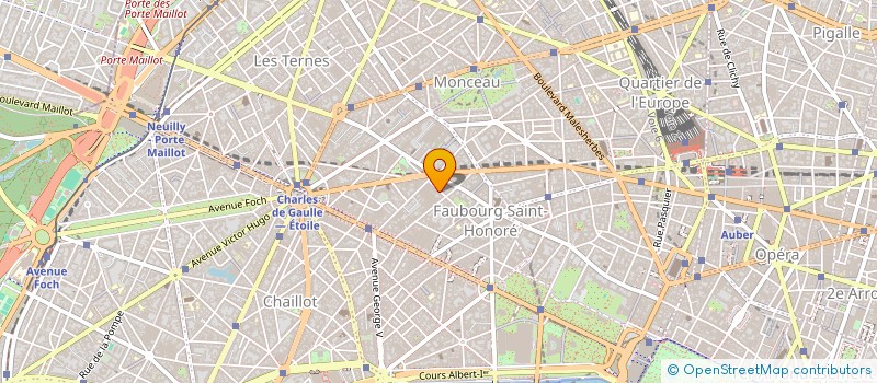 localisation de l'entreprise LAUGEIRET &ASSOCIES CONSEIL à PARIS
