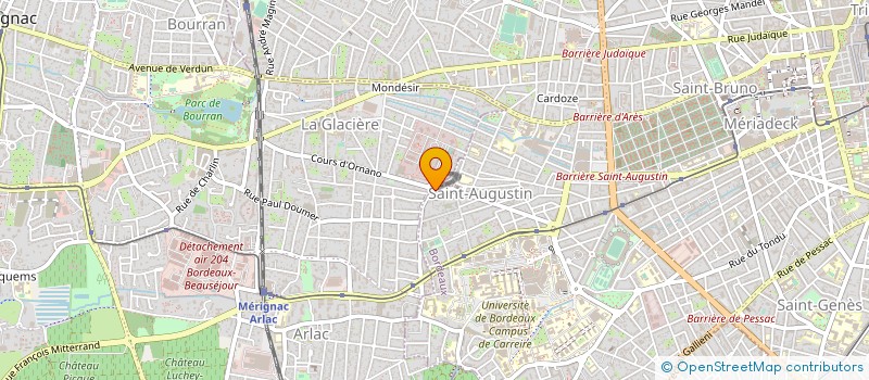 localisation de l'entreprise LAUGERY COMMUNICATION IMAGE à BORDEAUX