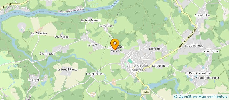 localisation de l'entreprise LAUGI 79 à FEYTIAT