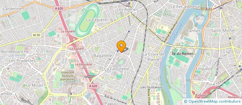 localisation de l'entreprise LAUGISUD à TOULOUSE