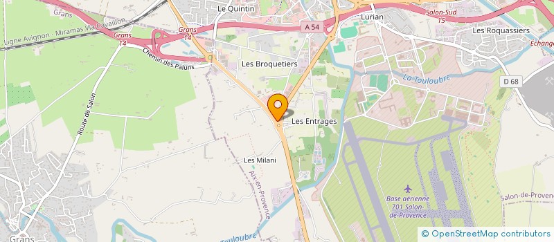 localisation de l'entreprise LAUGIV à SALON-DE-PROVENCE