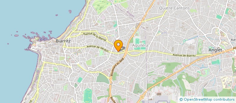 localisation de l'entreprise LAUIAN IMMOBILIER  BIARRITZ