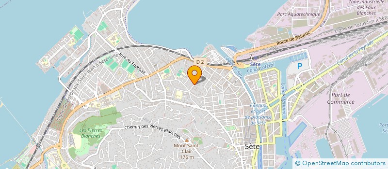 localisation de l'entreprise LAUIS  SETE