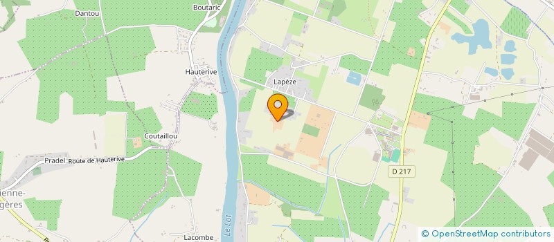 localisation de l'entreprise LAUJANLOU  LE TEMPLE SUR LOT