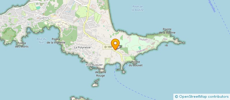 localisation de l'entreprise LAUJAY à HYERES