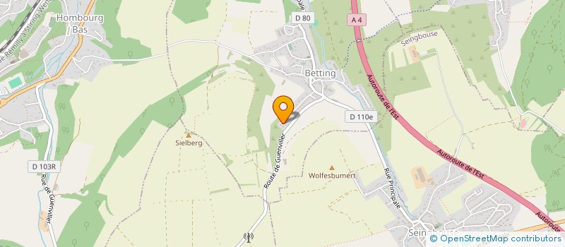 localisation de l'entreprise LAUJER  BETTING