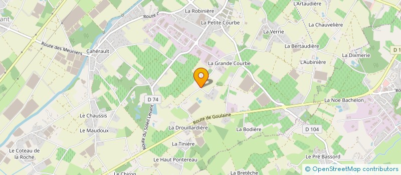 localisation de l'entreprise LAUJO  SAINT-JULIEN-DE-CONCELLES