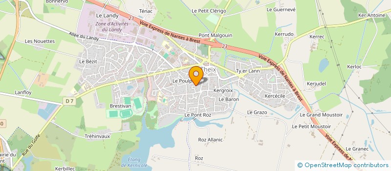 localisation de l'entreprise LAUKA  THEIX-NOYALO