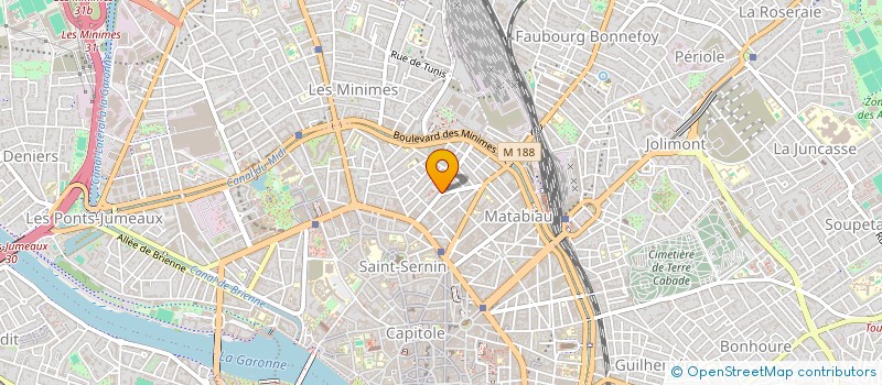 localisation de l'entreprise LAUKA  TOULOUSE