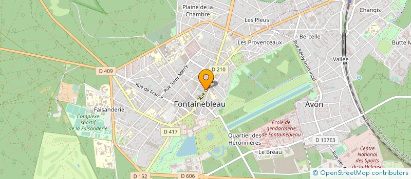 localisation de l'entreprise LAUKIA  FONTAINEBLEAU