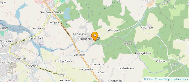 localisation de l'entreprise LAULAMAR  BELZ