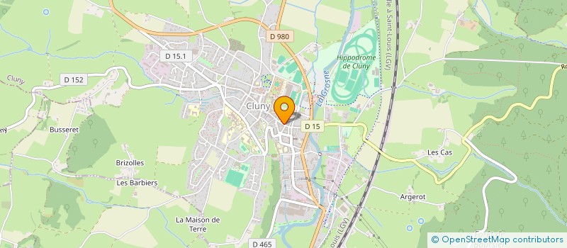 localisation de l'entreprise LAULETTE  CLUNY