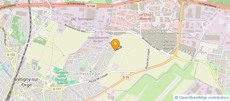 localisation de l'entreprise LAULI  LE PLESSIS-PATE