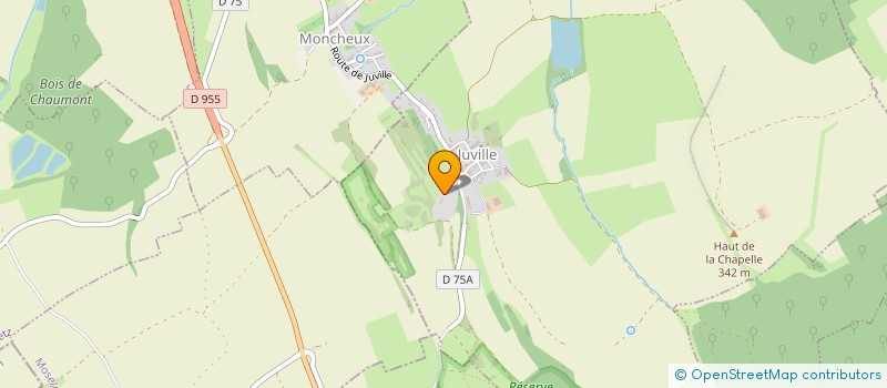 localisation de l'entreprise LAULIA  JUVILLE