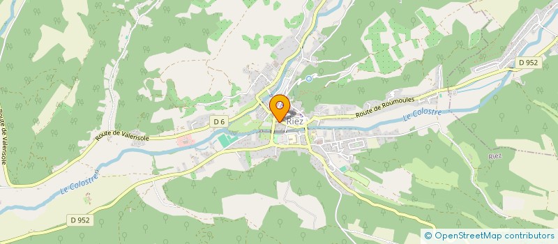 localisation de l'entreprise LAULIMA  RIEZ