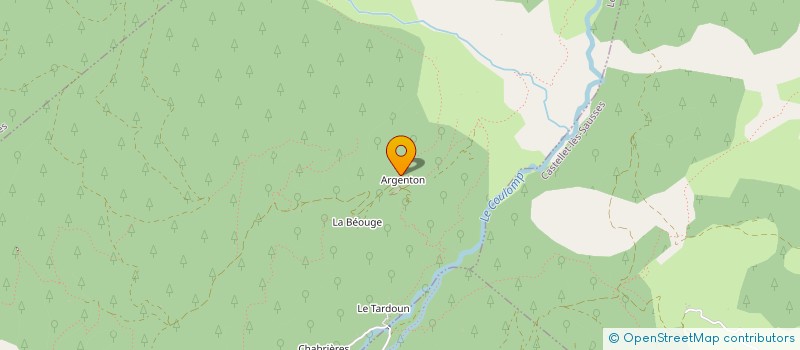 localisation de l'entreprise LAULINE à ANNOT