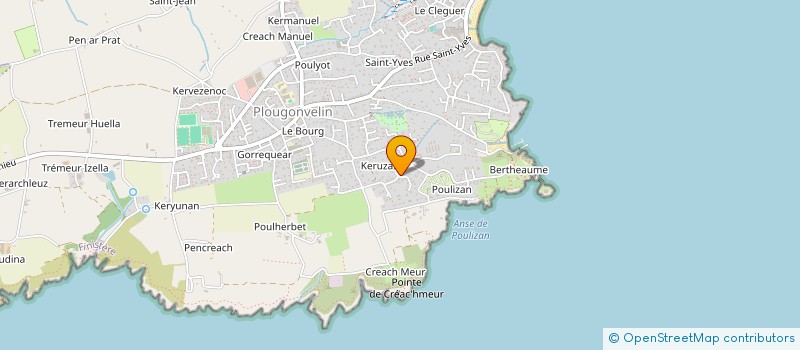 localisation de l'entreprise LAULOU  PLOUGONVELIN