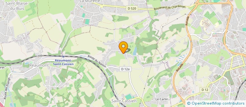 localisation de l'entreprise LAUMA  SAINT-CASSIEN