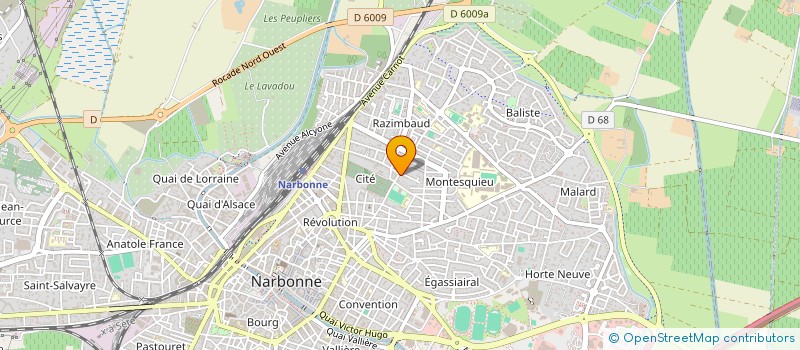 localisation de l'entreprise LAUMA EDITIONS à NARBONNE