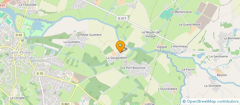 localisation de l'entreprise LAUMACE  SAINT-PHILBERT-DE-GRAND-LIEU