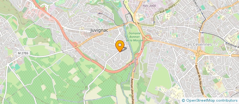 localisation de l'entreprise LAUMAJE  JUVIGNAC