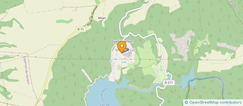 localisation de l'entreprise LAUMALI  ALLEMAGNE-EN-PROVENCE