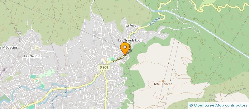 localisation de l'entreprise LAUMAN  ALLAUCH