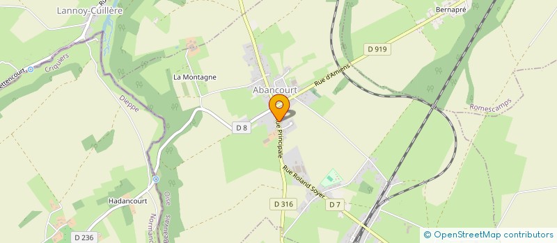 localisation de l'entreprise LAUMANA-NANTIER  BOUVRESSE