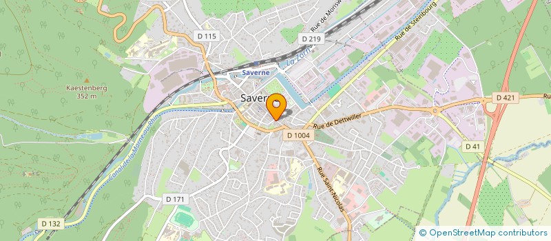 localisation de l'entreprise LAUMANTIN à SAVERNE