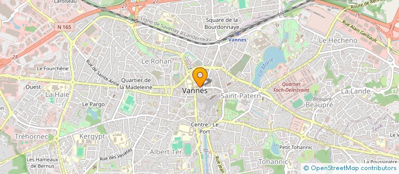localisation de l'entreprise LAUMARMA à VANNES