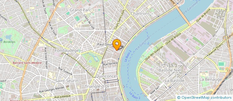 localisation de l'entreprise LAUMASE  BORDEAUX