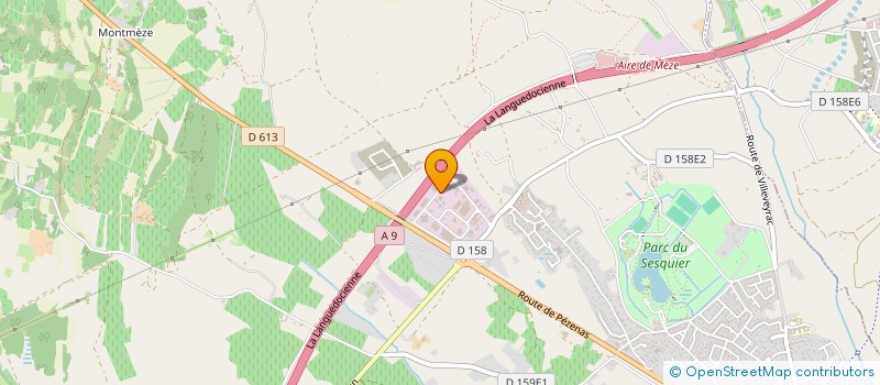 localisation de l'entreprise LAUMAT à MEZE
