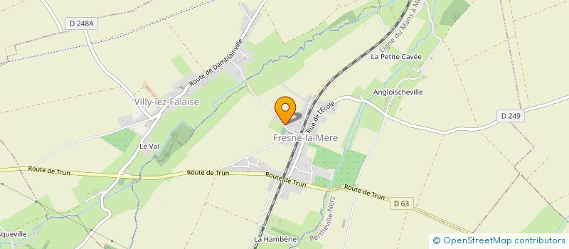 localisation de l'entreprise LAUMAX  FRESNE-LA-MERE