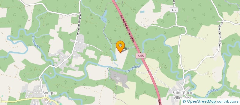 localisation de l'entreprise LAUMELAE  UCHACQ-ET-PARENTIS