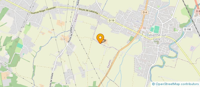 localisation de l'entreprise LAUMELOCHAR à LABARTHE-SUR-LEZE