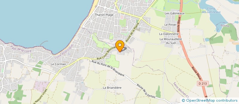 localisation de l'entreprise LAUMI à LA PLAINE-SUR-MER