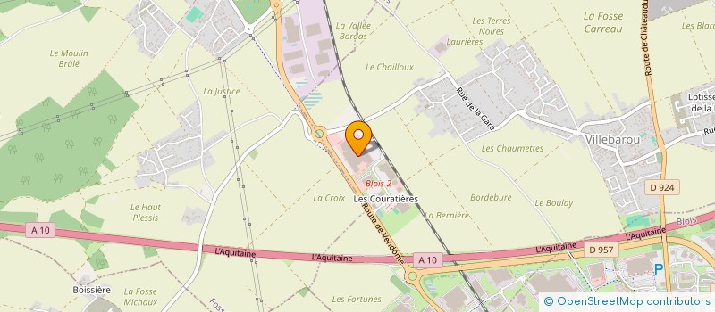 localisation de l'entreprise LAUMI VAP  VILLEBAROU