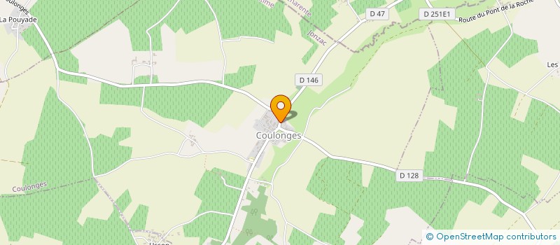 localisation de l'entreprise LAUMONT MAINTENANCE ELECTRICITE INDUSTRIELLE 17  SAINT-LEGER