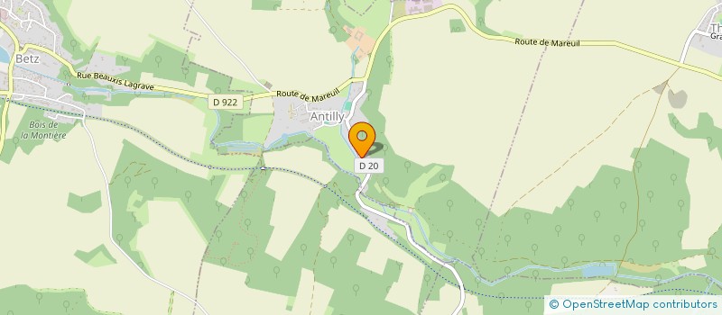 localisation de l'entreprise LAUN SECURITE  ANTILLY