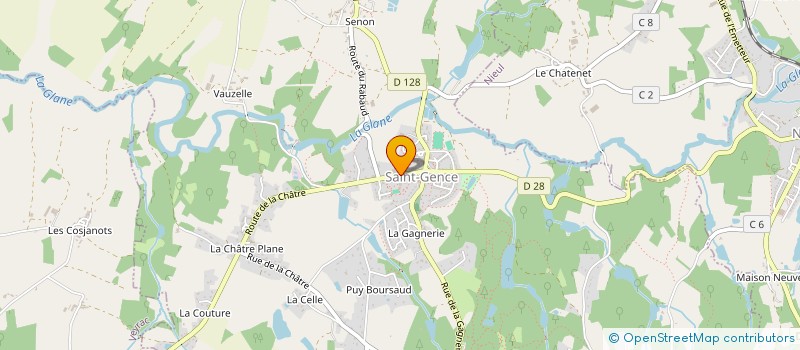 localisation de l'entreprise LAUNA  SAINT-GENCE