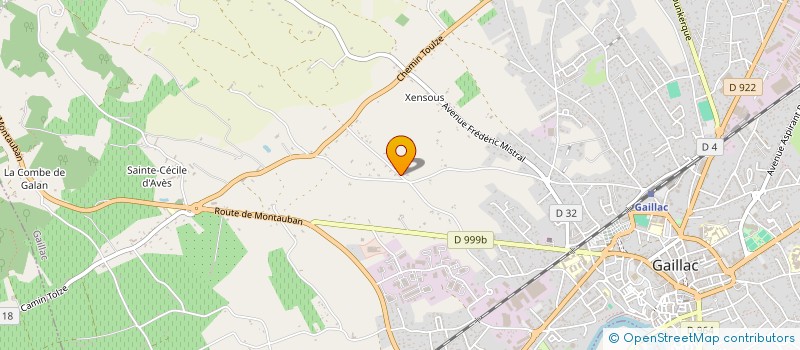 localisation de l'entreprise LAUNA à GAILLAC