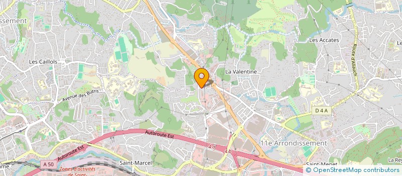 localisation de l'entreprise LAUNAT à MARSEILLE