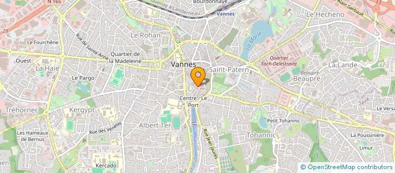 localisation de l'entreprise LAUNAY à VANNES