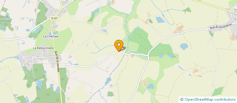 localisation de l'entreprise LAUNAY BELIARD à MONTREVAULT-SUR-EVRE
