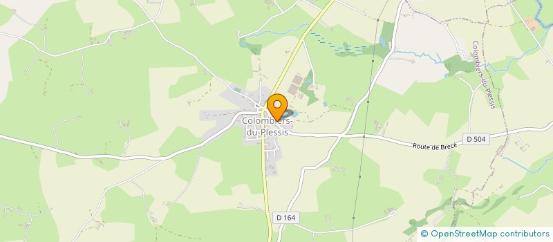 localisation de l'entreprise LAUNAY-BRECE  BRECE