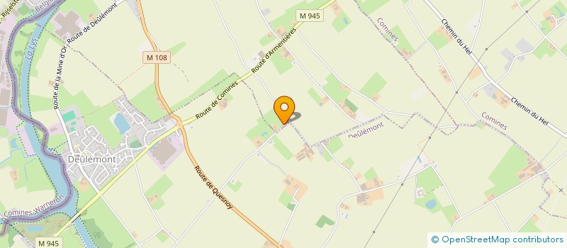localisation de l'entreprise LAUNAY-DESTAILLEUR  WARNETON