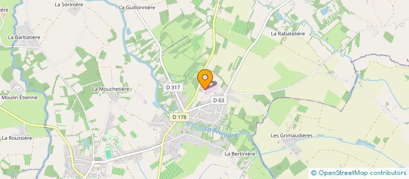 localisation de l'entreprise LAUNAY FRERES à SAINT-COLOMBAN
