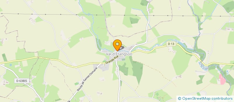 localisation de l'entreprise LAUNAY MAINTENANCE PIQURE INDUSTRIELLE  VAL-D'ETANGSON